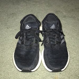 Black Knitted Adidas Sneakers for Sale 💕🦄